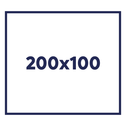200x100cm