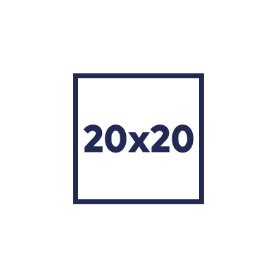 20x20cm