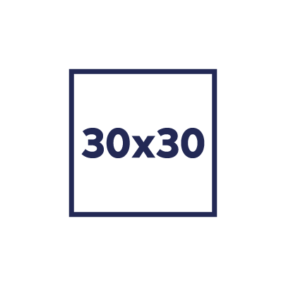 30x30cm