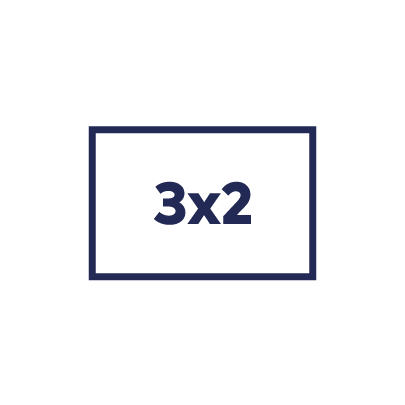 3x2cm