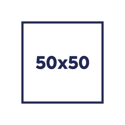 50x50cm