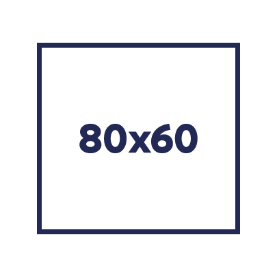 80x60cm
