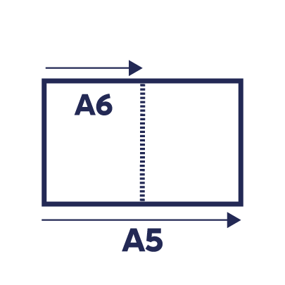 A5 ouvert - A6 fermé