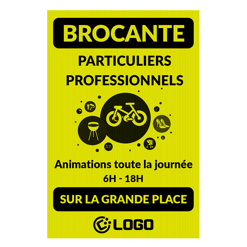 Panneau akilux jaune